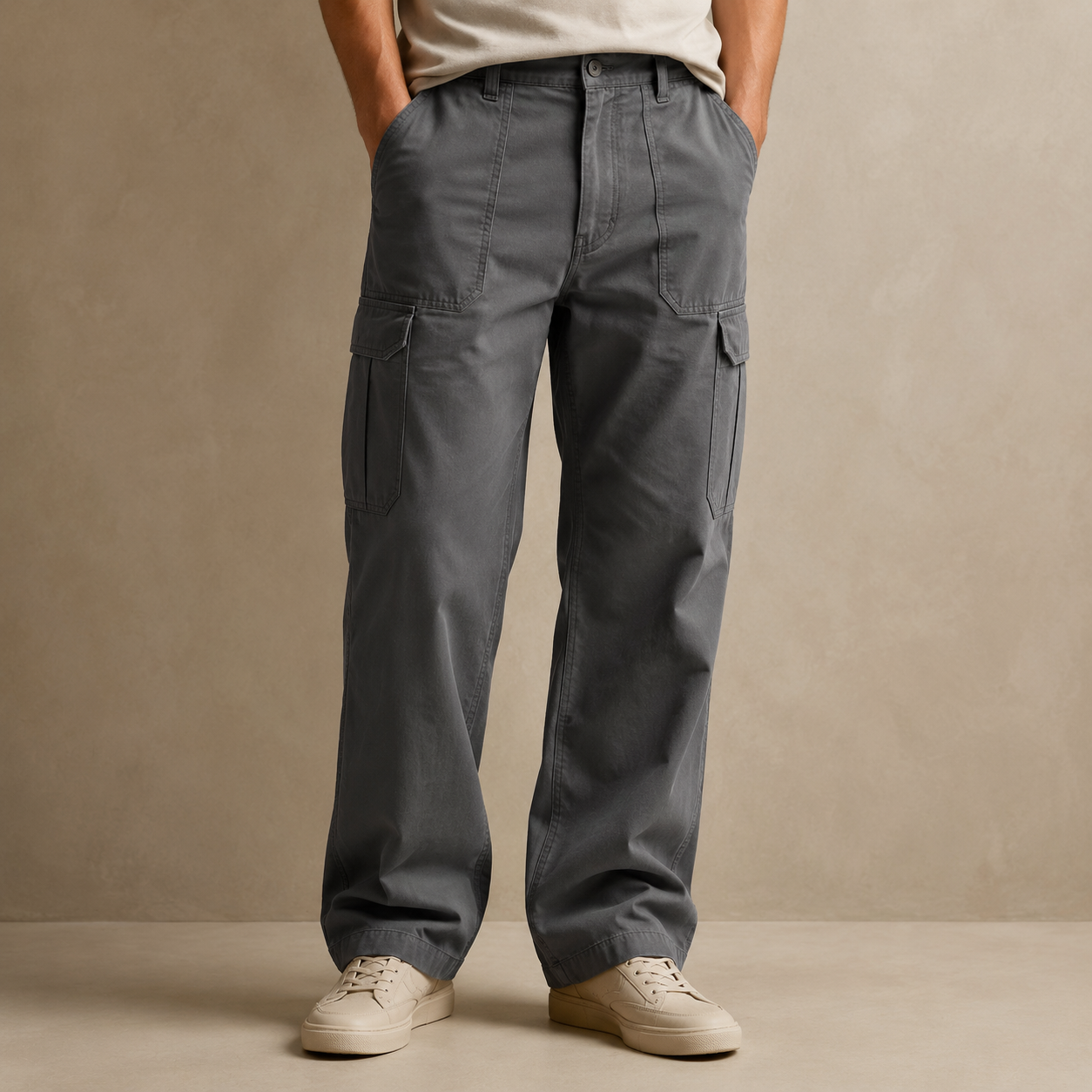WORN UNIT slate utility trouser